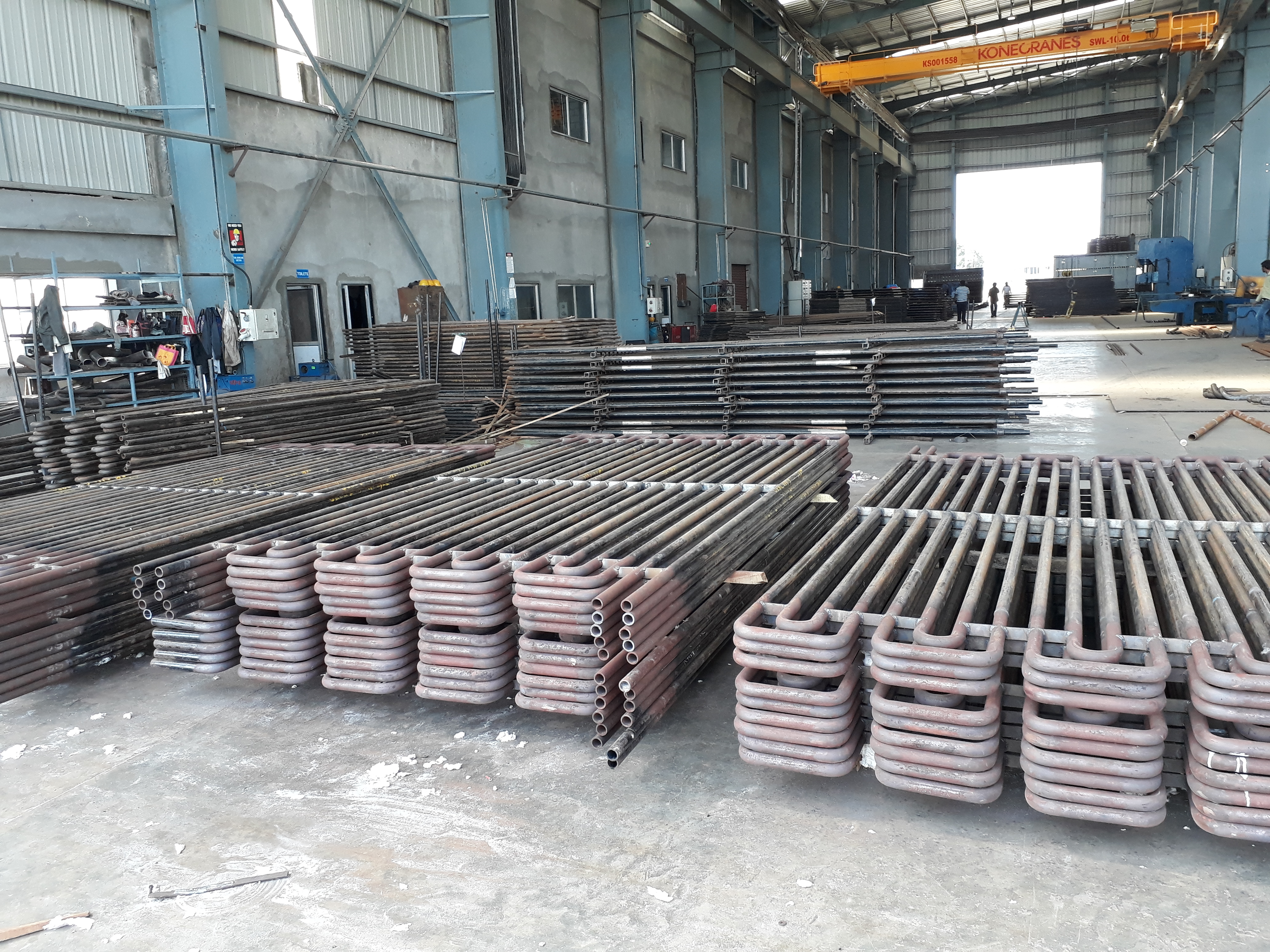 Serpentine Superheater Coils